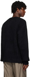 mfpen Black Furry Sweater