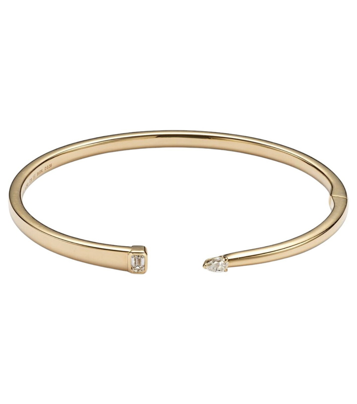 Photo: Bucherer Fine Jewellery Inner Fire 18kt gold bangle with diamonds