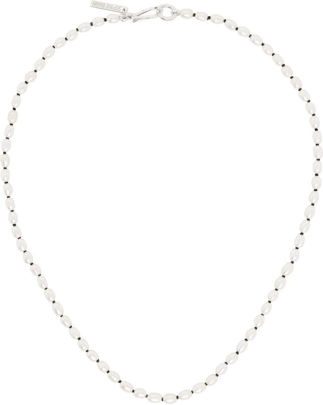 Photo: Sophie Buhai Tiny Pearl Collar Necklace