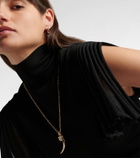 FoundRae Protection & La Loba Claw 18kt gold pendant necklace