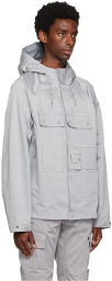 C.P. Company Gray Detachable Patch Jacket