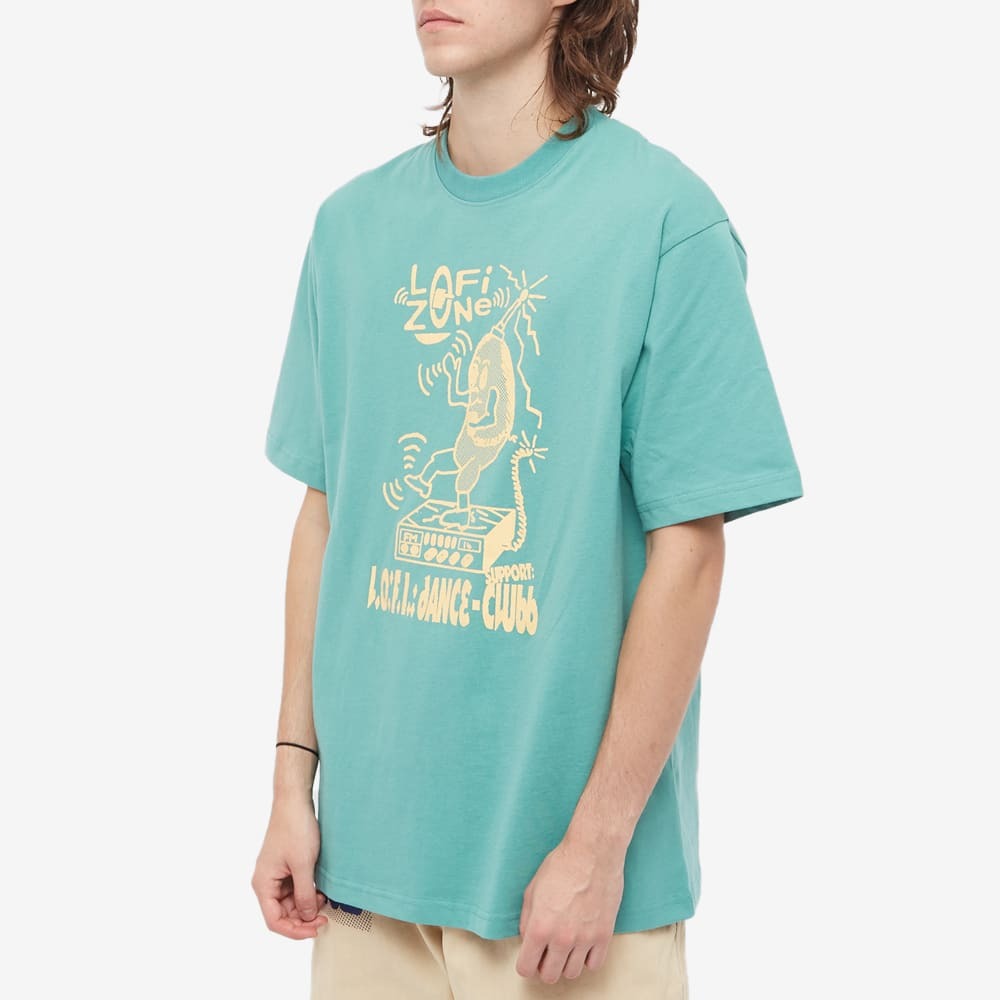 LoFi Men's Dance Club TShirt in Seafoam LoFi