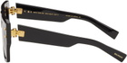 Balmain Black B-V Sunglasses