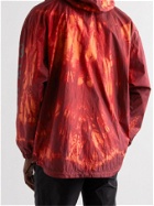 ACNE STUDIOS - Ossi Tie-Dyed Nylon Hooded Jacket - Red