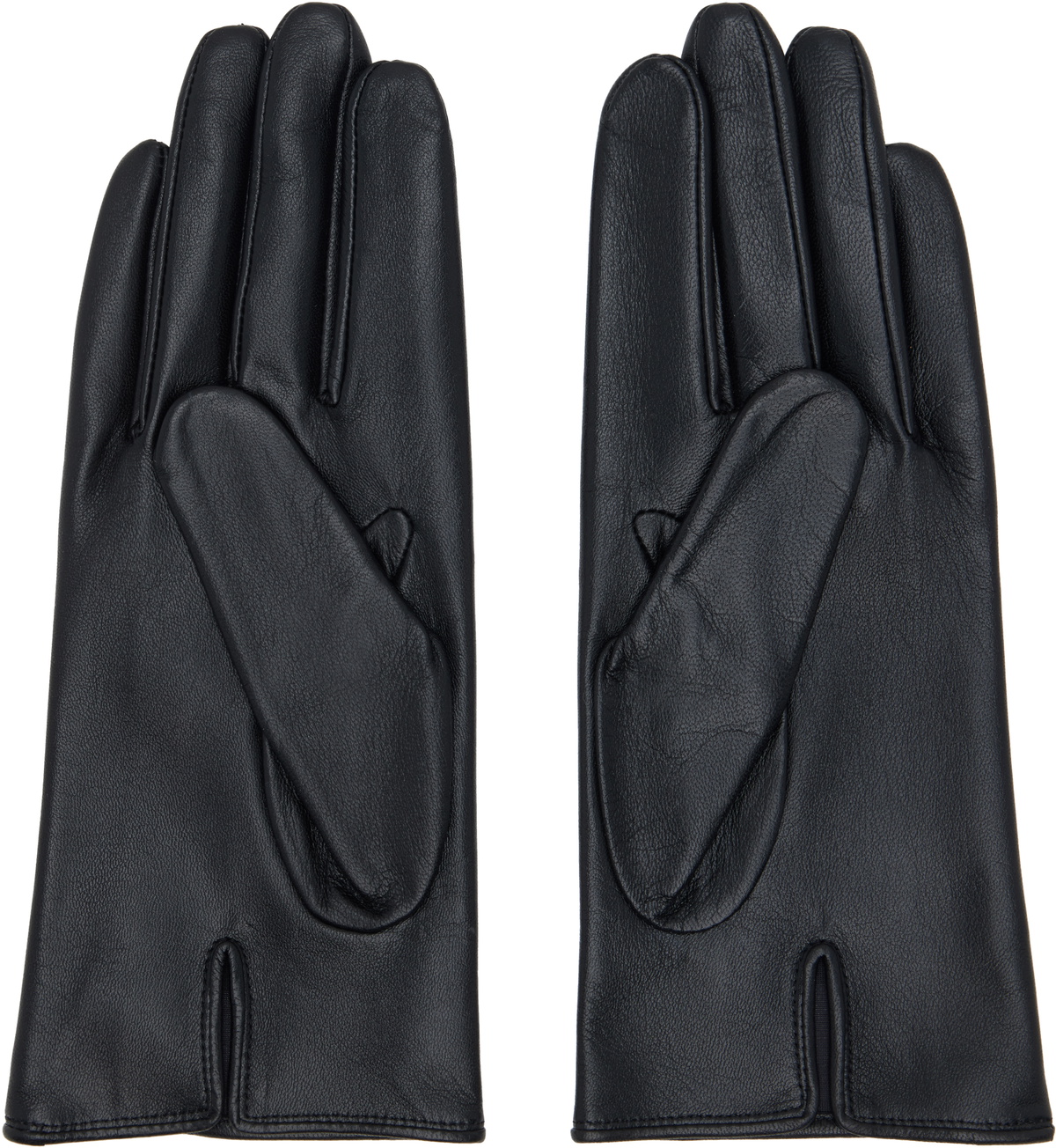 stein Black Leather Gloves