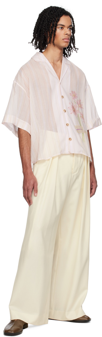 King & Tuckfield Pink Oversized Shirt