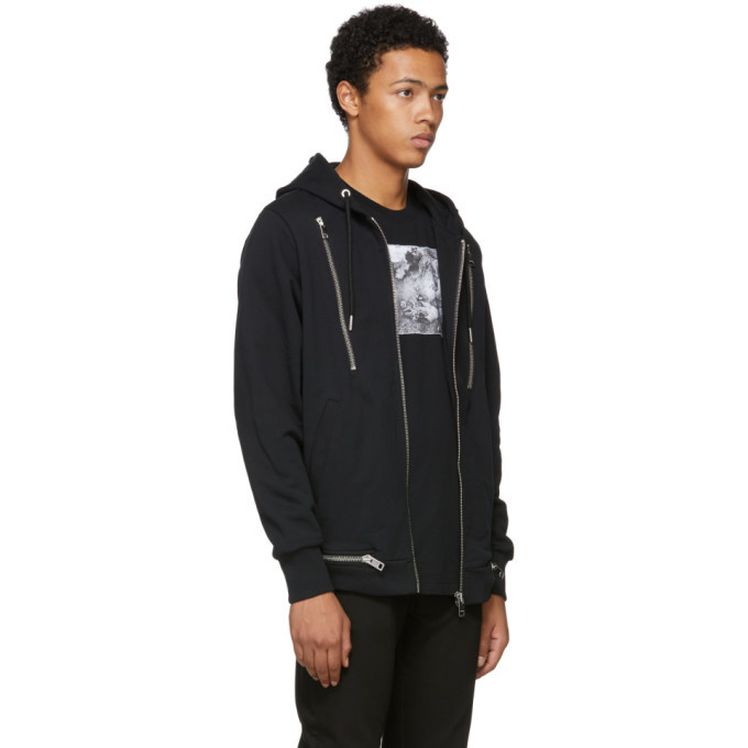 Diesel Black S-Zippery Hoodie Diesel