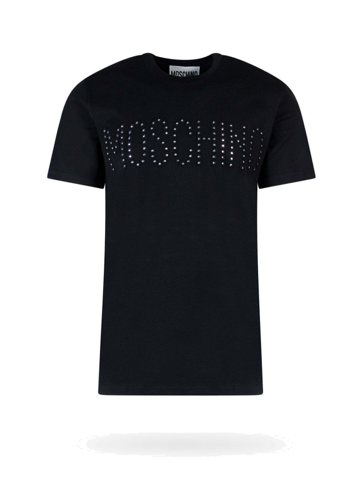 Moschino Black Cotton T-Shirt
