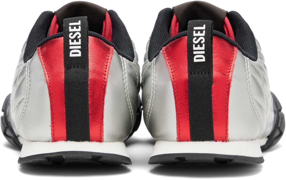 Diesel Silver S-Pagodha Low Sneakers