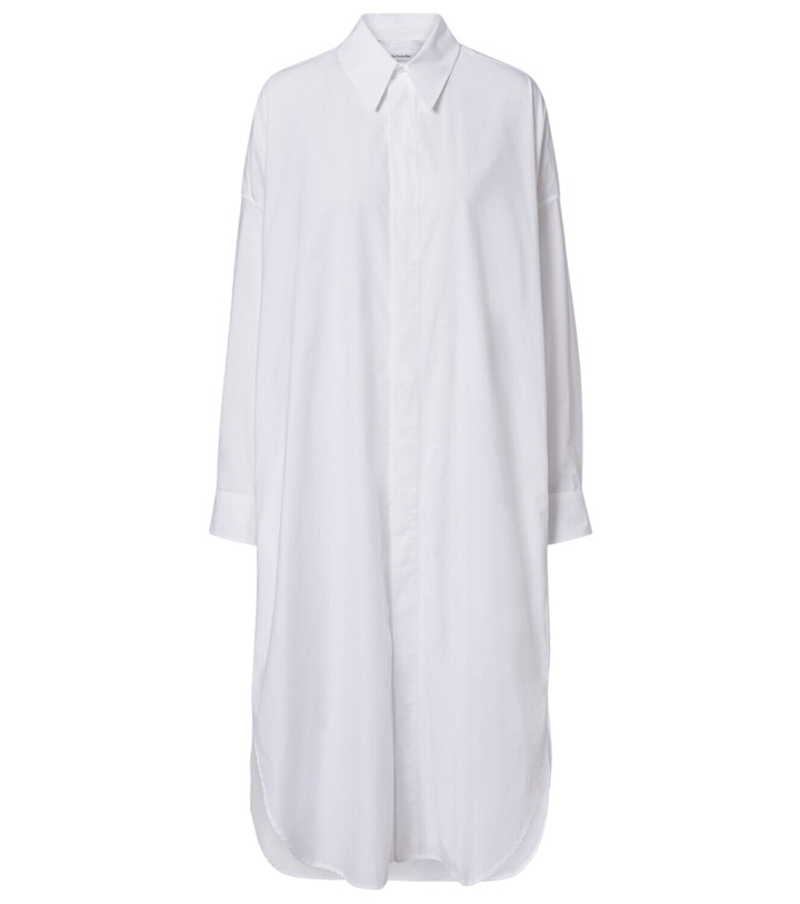 Photo: The Frankie Shop Bloom cotton poplin shirt dress
