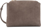 KHAITE Brown Lina Crossbody Bag