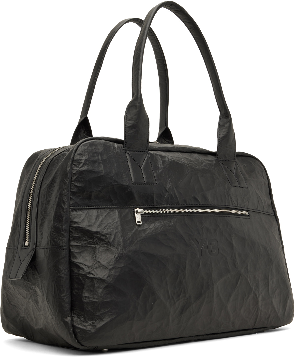 Y-3 Black Weekender Duffle Bag