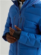 Colmar - Logo-Print Quilted Hooded Down Ski Jacket - Blue