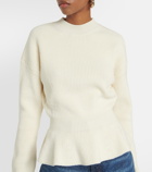 Chloé Peplum wool sweater