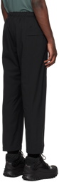 Goldwin Black Tapered Trousers