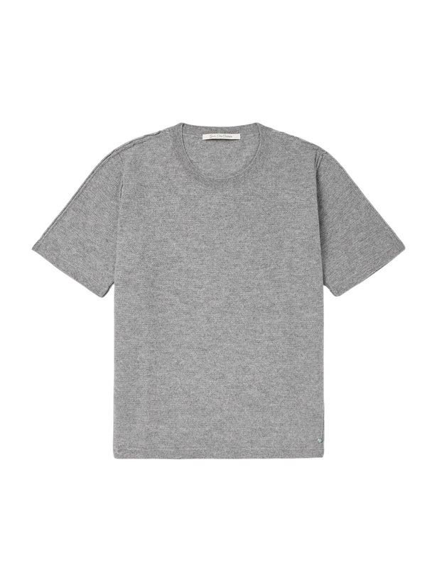 Photo: God's True Cashmere - Cashmere T-Shirt - Gray