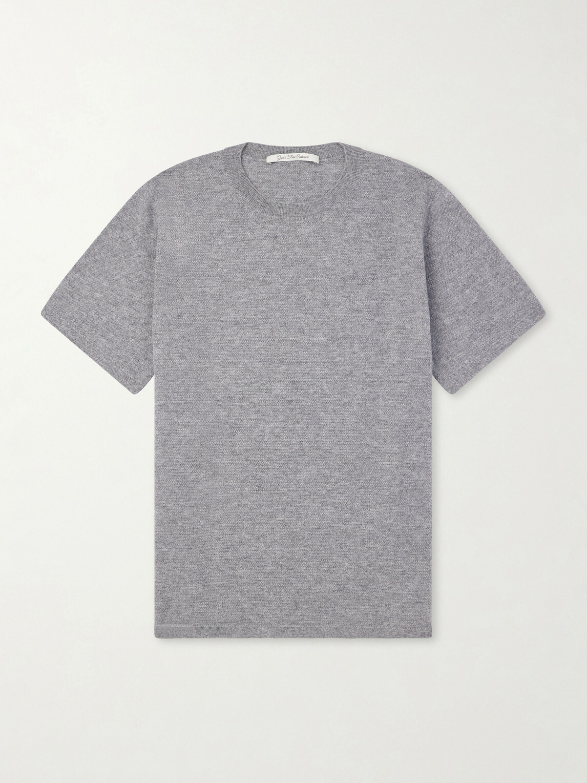 God's True Cashmere - Cashmere T-Shirt - Gray