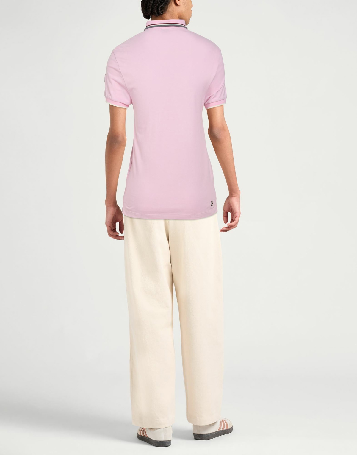 Colmar Mens Polo shirt in Pink