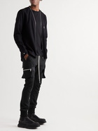 Rick Owens - Mastodon Slim-Fit Tapered Cotton-Jersey Sweatpants - Black