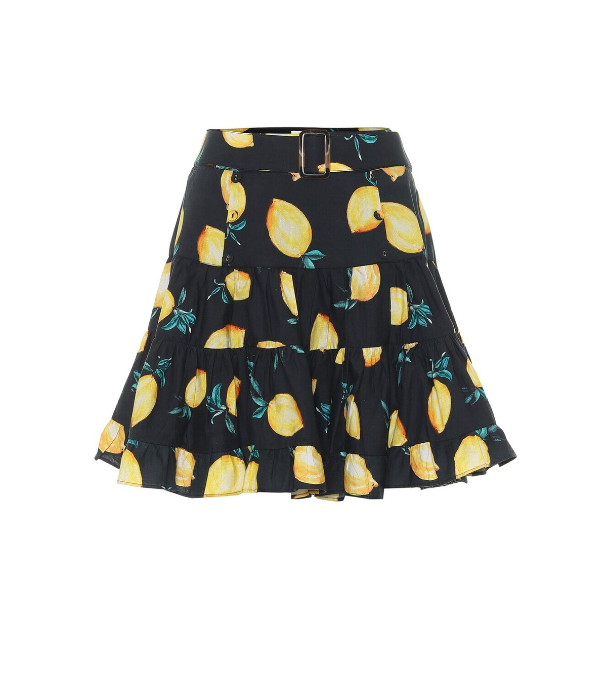 Alexandra Miro Isla printed cotton miniskirt
