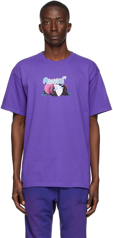Photo: Awake NY Purple Lychee Logo T-Shirt