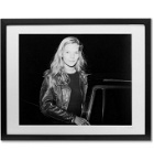 Sonic Editions - Framed 1994 Kate Moss Print, 20 x 16"" - Black