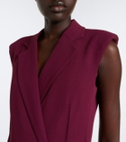Simkhai Helena crêpe midi dress