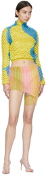 Chet Lo SSENSE Exclusive Multicolor Tropicana Mini Skirt
