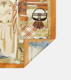 Burberry Printed silk twill scarf