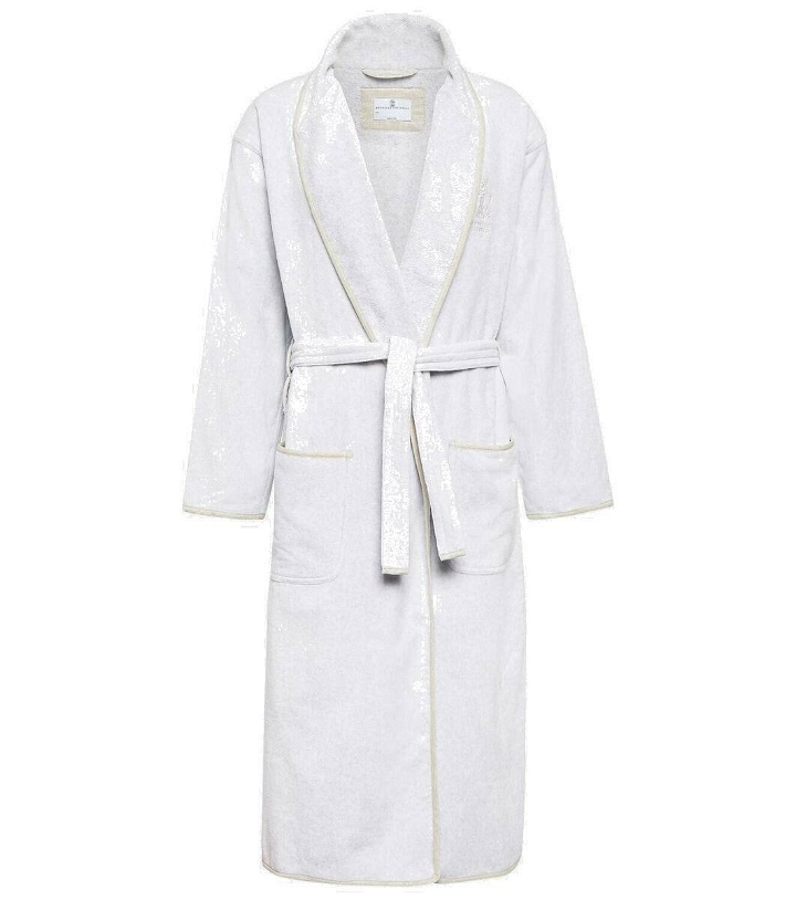 Photo: Brunello Cucinelli Cotton terry robe