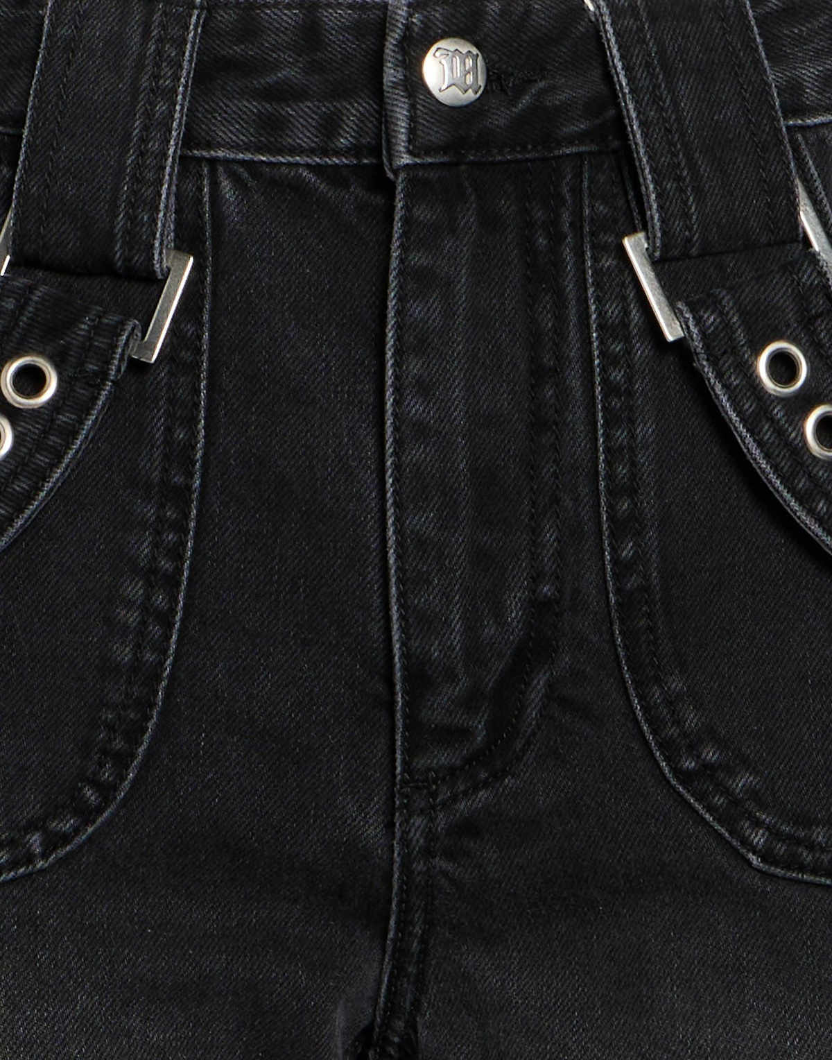 Misbhv Womens Jeans in Black