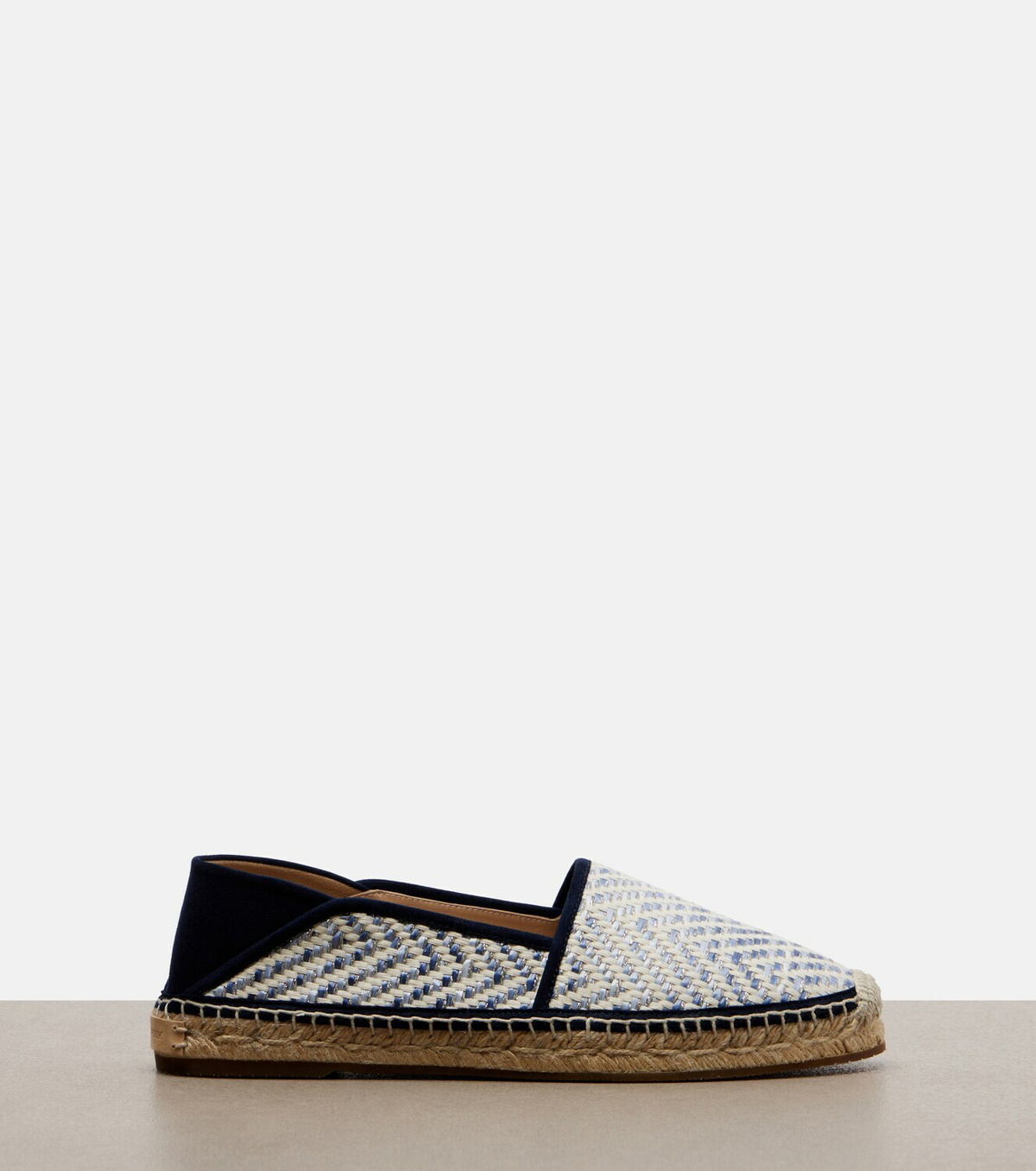 Manolo Blahnik Espadra raffia-effect espadrilles