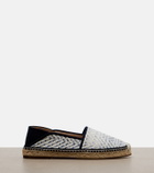 Manolo Blahnik Espadra raffia-effect espadrilles