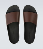 Frescobol Carioca Humberto leather slides
