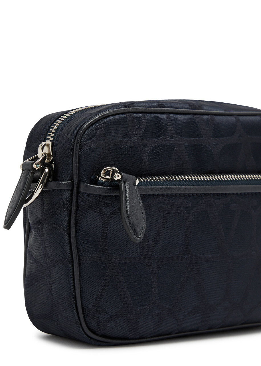 Valentino Toile Iconographe Logo Satin Cross-body bag - Blue - One Size