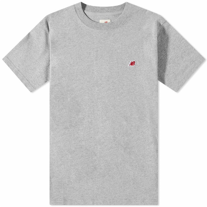 Photo: New Balance Made in USA T-Shirt in Athletic Grey
