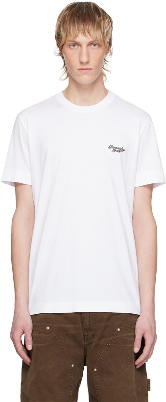 Photo: Givenchy White '1952' T-Shirt