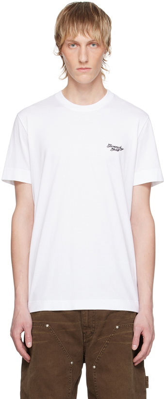 Photo: Givenchy White '1952' T-Shirt