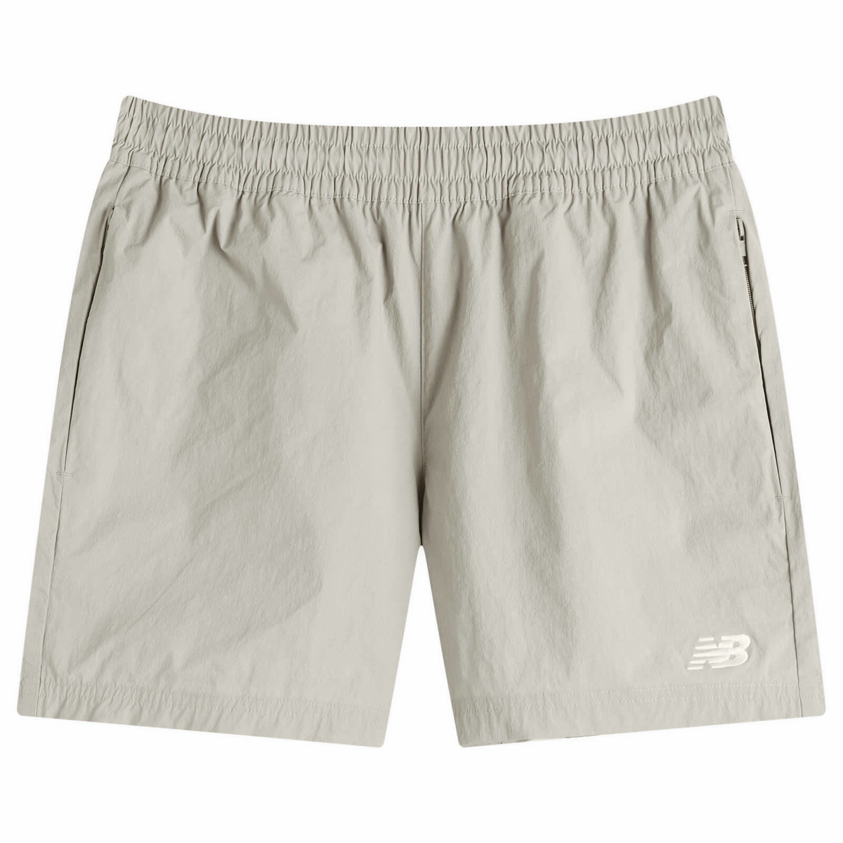 New Balance Athletics Stretch Woven Short 5" in Slate Grey