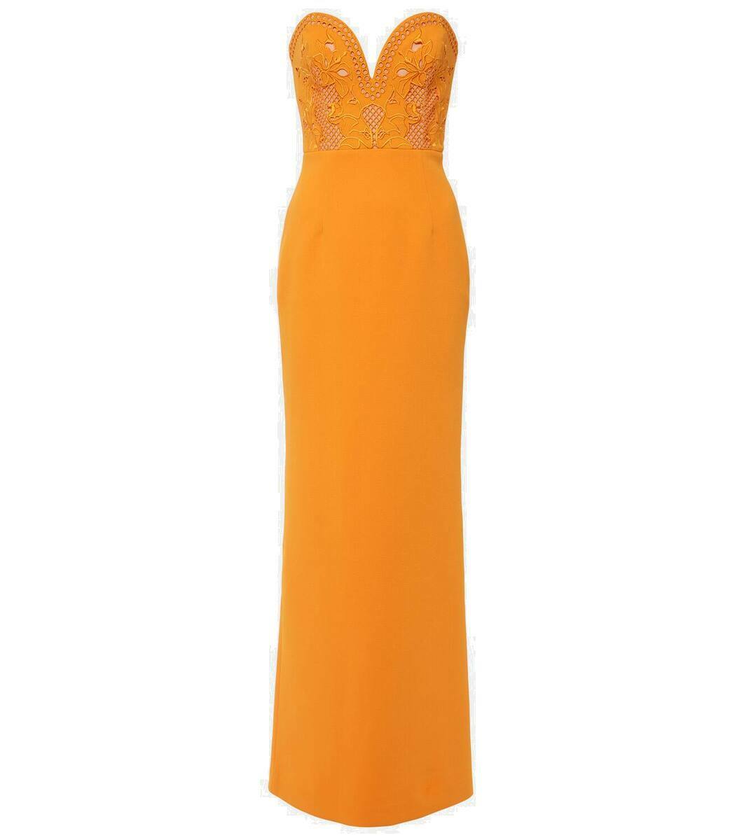 Rebecca Vallance Chantara crystal-embellished corset dress