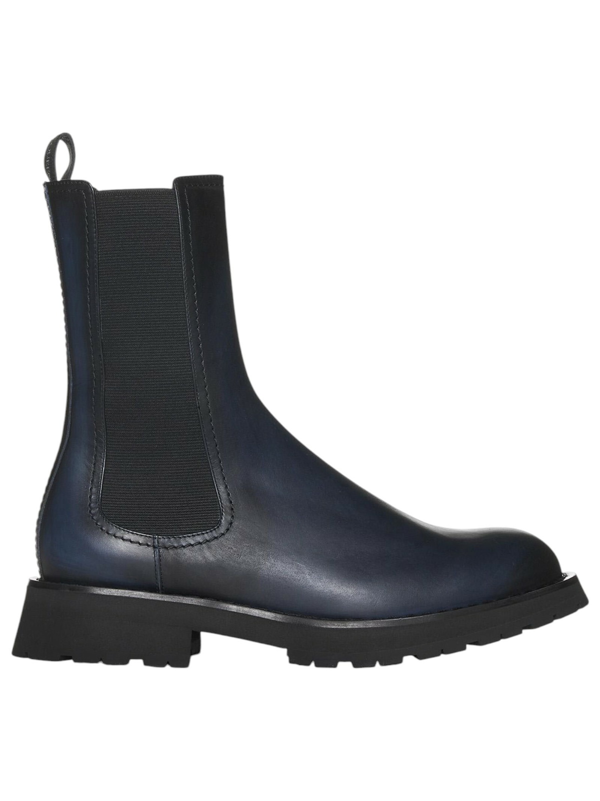 Alexander McQueen Men's Tread Chelsea Boot in Black
