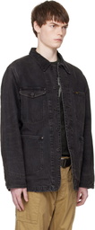 RRL Black Lynn Denim Jacket