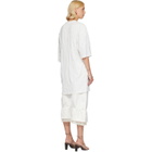 TOTEME White Relaxed Tee Minidress