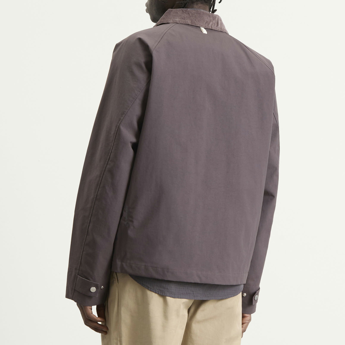 Norse Projects Men's Gribskov Gore-Tex Windstopper Jacket in Shale