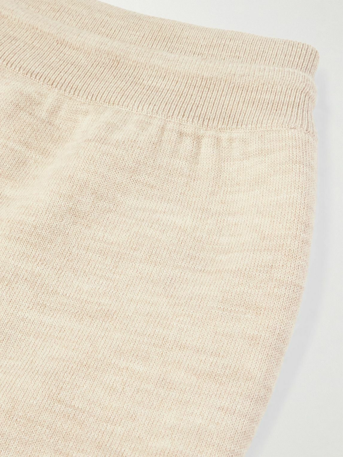 Loro Piana - Sassiglioni Straight-Leg Wool Sweatpants - Neutrals