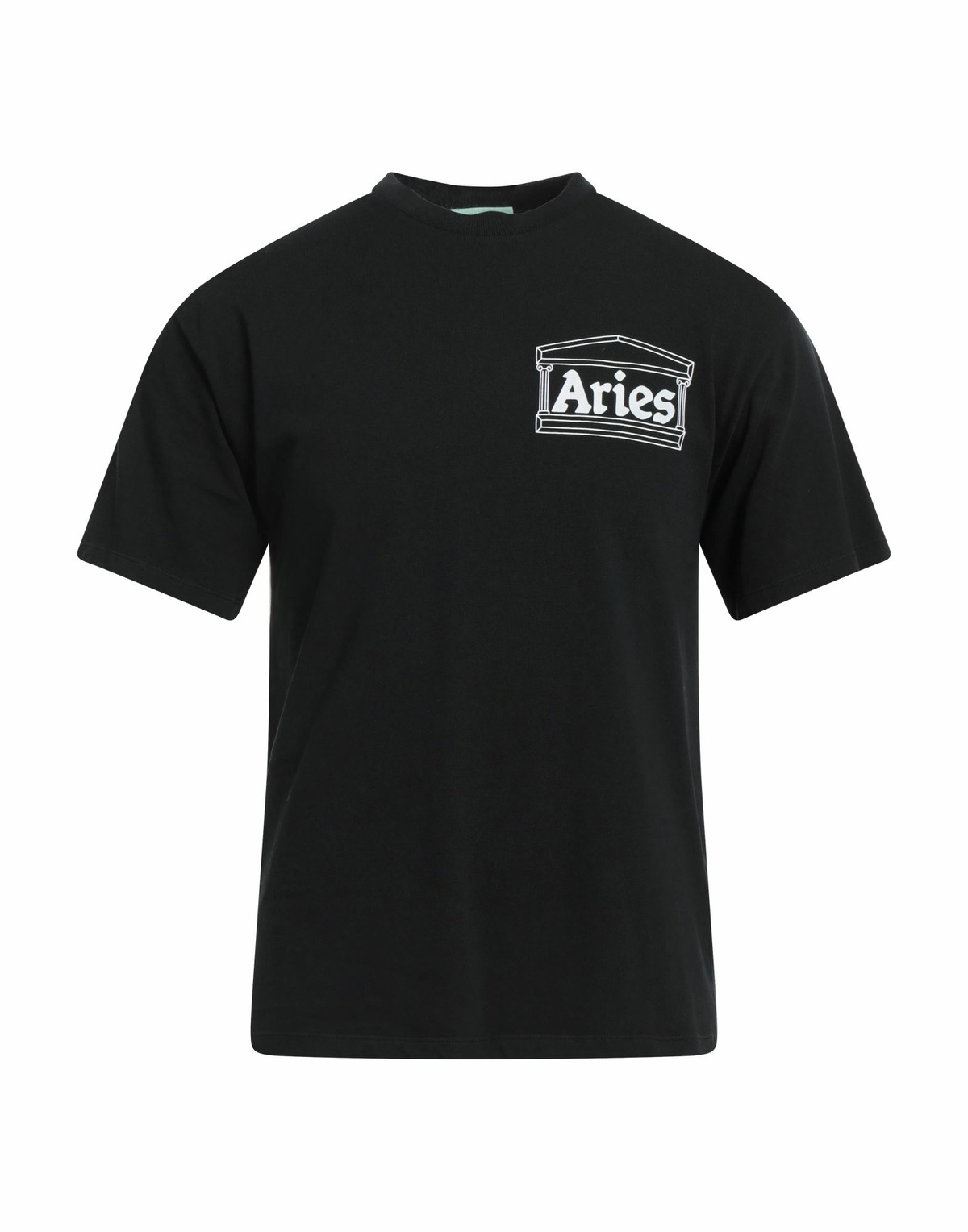 Aries Mens T-shirt in Black