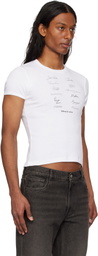 Coperni White Disney Edition Princess Slim-Fit T-shirt