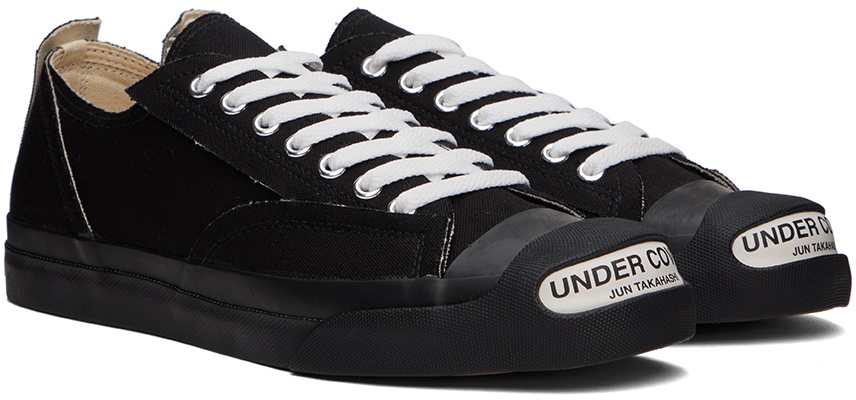 UNDERCOVER Black Raw Edge Sneakers Undercover