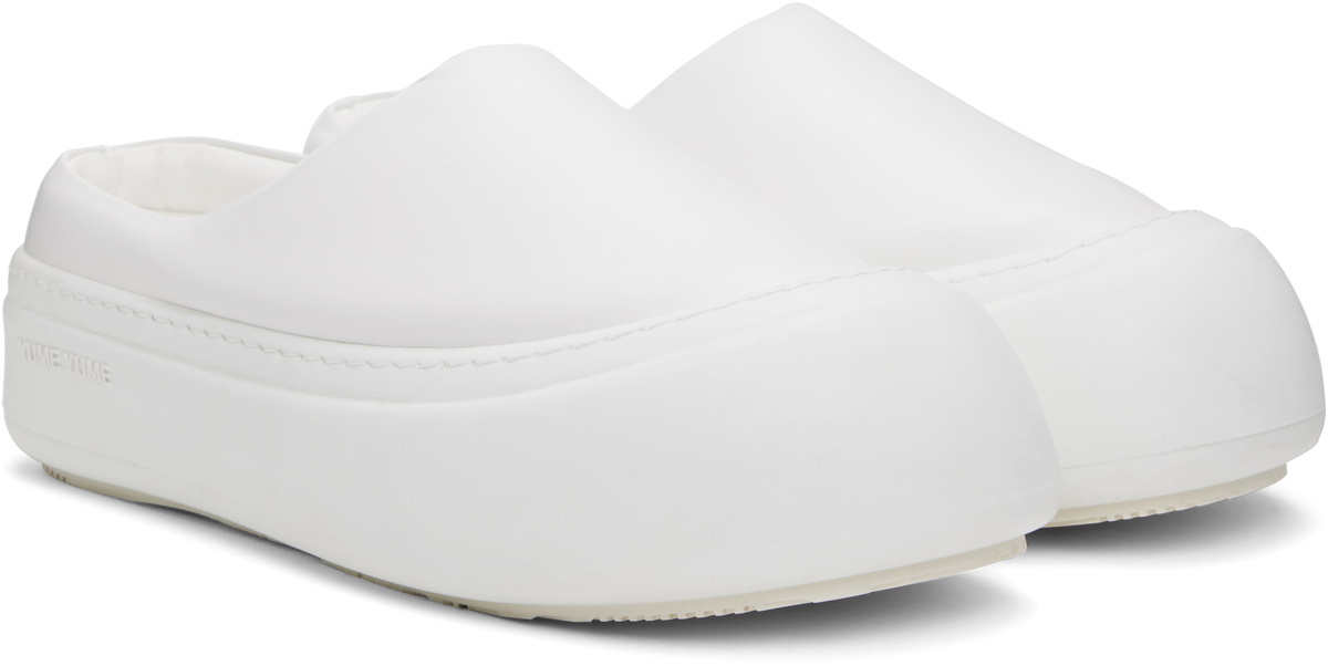 YUME YUME White Goofy Slip-on Loafers