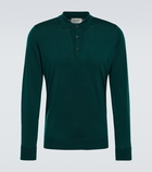 John Smedley Cotswold wool polo sweater